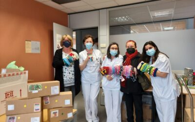 Entrega primera comanda de braçals multisensorials a Palafrugell – 24/03/23